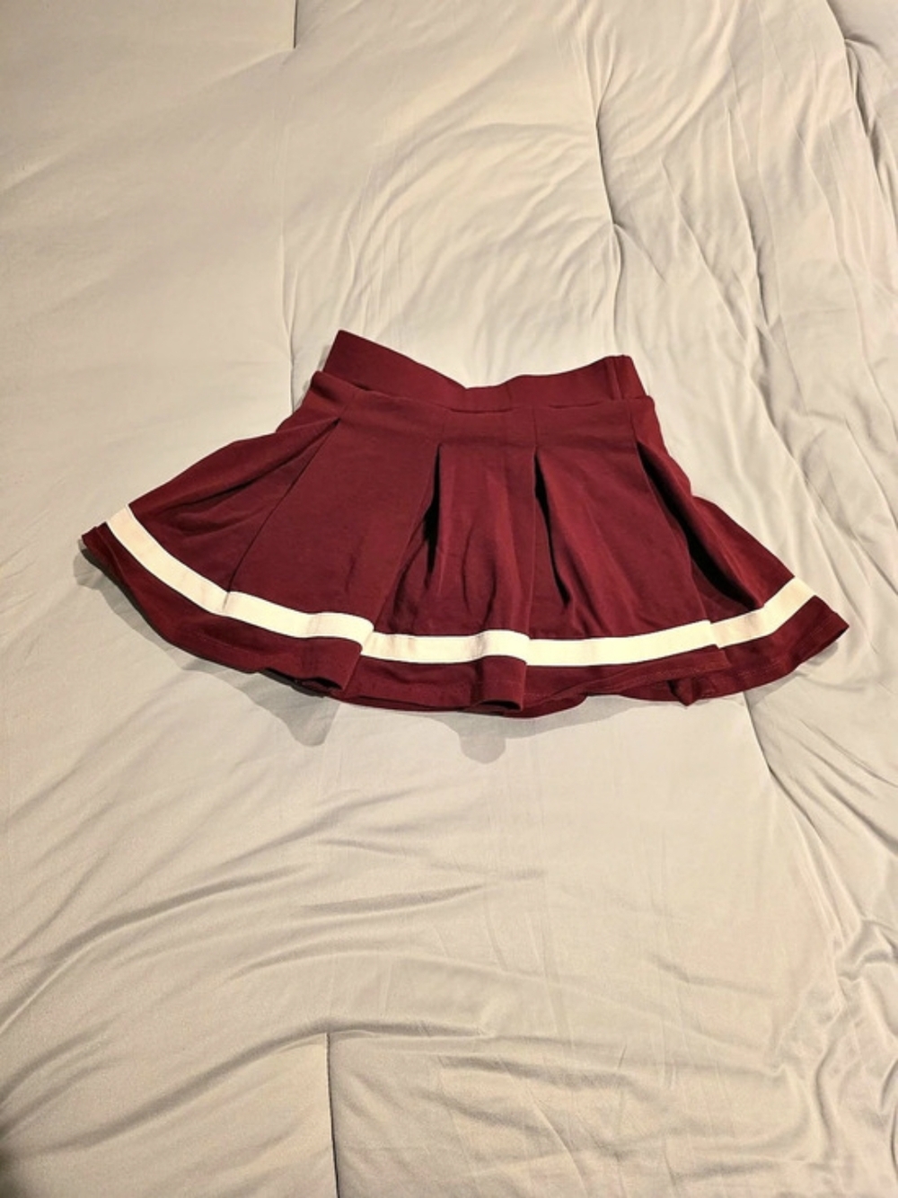 Girls Tennis Classics Skort Color Block Red & White